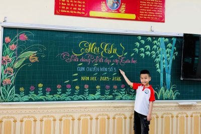 Giao lưu “Viết chữ đúng và đẹp” cấp cụm năm học 2025-2026