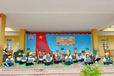 Bùng nổ trí tuệ tại cuộc thi “Ring The Golden Bell” trường Tiểu học Ngọc Sơn