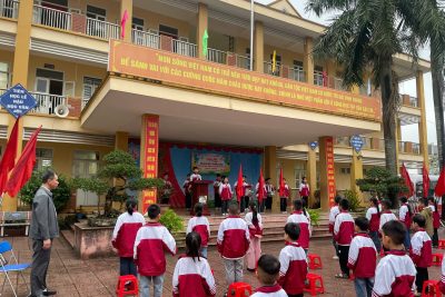 Rực rỡ Sắc màu Ngày hội “Thiếu nhi vui khỏe – Tiến bước lên Đoàn” tại Trường Tiểu học Ngọc Sơn