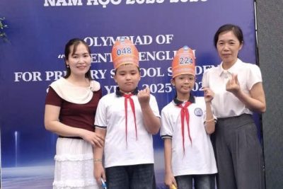 VINH DANH HỌC SINH ĐẠT GIẢI TRONG HỘI THI “TÀI NĂNG TIẾNG ANH TIỂU HỌC” NĂM HỌC 2025–2026
