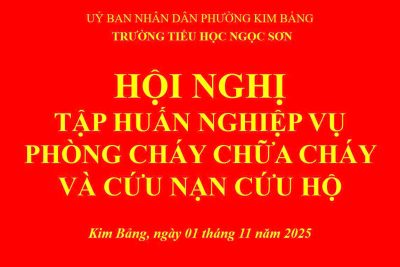TẬP HUẤN NGHIỆP VỤ PHÒNG CHÁY CHỮA CHÁY VÀ CỨU NẠN CỨU HỘ