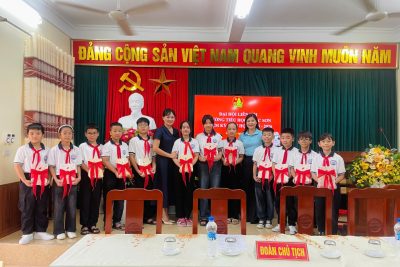LIÊN ĐỘI TRƯỜNG TIỂU HỌC NGỌC SƠN TỔ CHỨC ĐẠI HỘI LIÊN