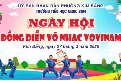 NGÀY HỘI VÕ NHẠC VOVINAM TẠI TRƯỜNG TIỂU HỌC NGỌC SƠN