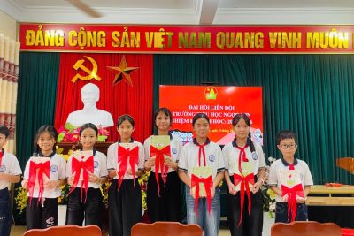 LIÊN ĐỘI TRƯỜNG TIỂU HỌC NGỌC SƠN TỔ CHỨC ĐẠI HỘI LIÊN